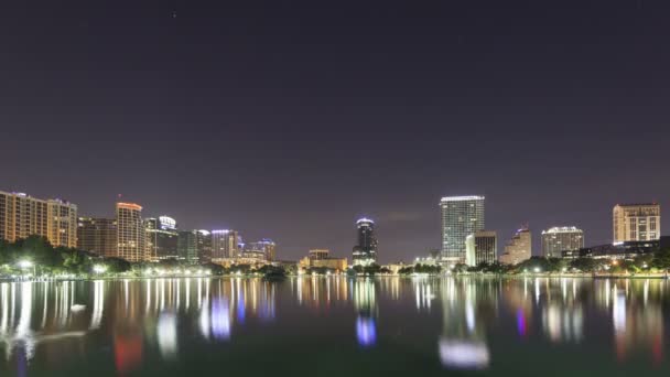 Orlando Skyline sunrise — Stockvideo