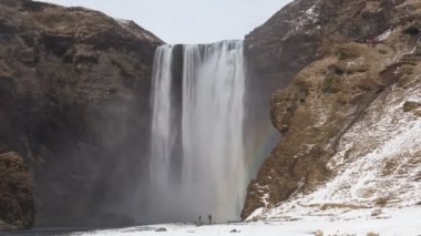 İzlanda'daki Selfoss şelale