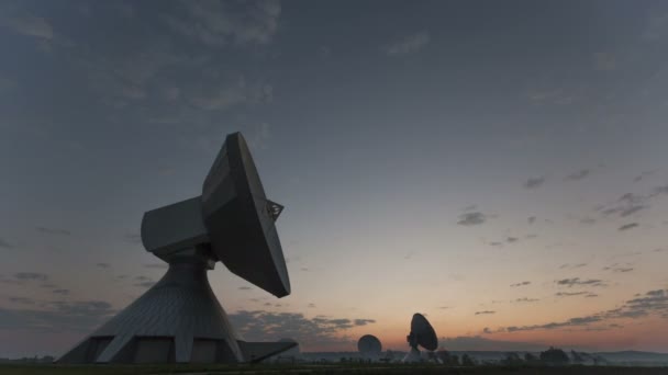 Grote Array Radio telescopen — Stockvideo