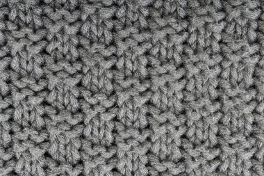 Örgü yün dokusu kapat