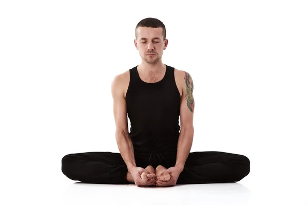 Yoga adam Studio poz