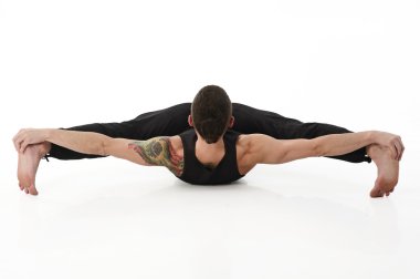 Yoga adam Studio poz