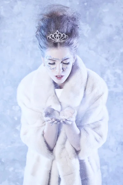 Зимняя королева — стоковое фото