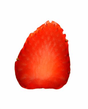 Taze çilek meyve izole