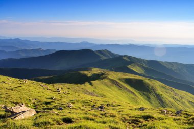 Karpat yeşil yamaçlarında