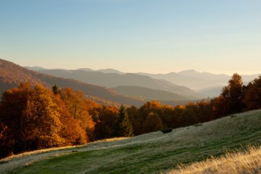 Ukraynalı Karpat Dağları.