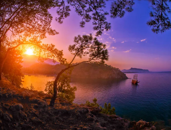 Kemer Antalya Türkiye günbatımı