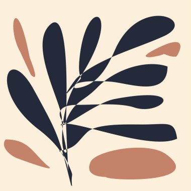 Minimalist Şekiller Sanat Soyut Modern Dijital Boyama Moda İskandinav Stili Soyut Posteri Çağdaş 