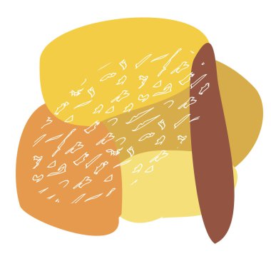 Minimalist Şekiller Sanat Soyut Modern. Geometrik biçim dokusu, desen ve geometrik elementler. Modern renkler