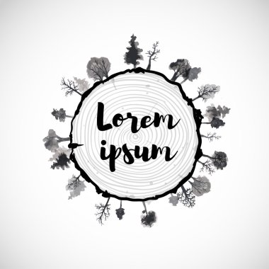 ağaç gövde ve Orman ağaçları