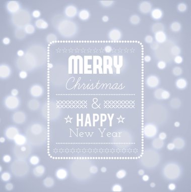 Mutlu Noeller ve mutlu yıllar kartı.