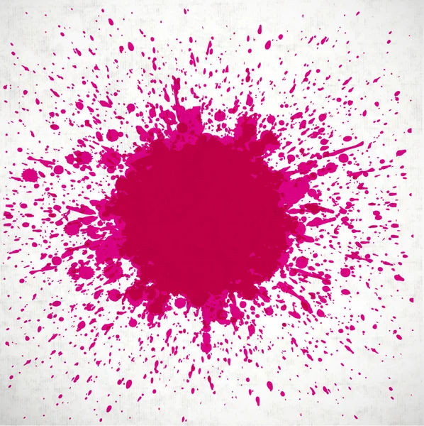 Stor rosa splash — Stock vektor