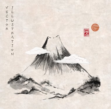 Japon tarzı: Fujiyama dağ