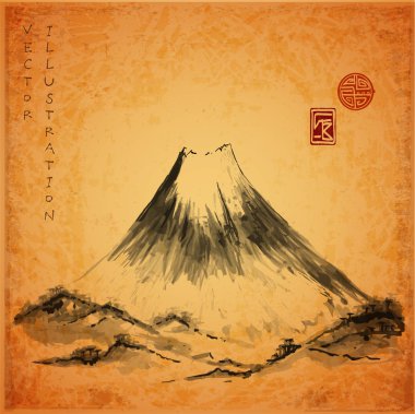 Japon tarzı: Fujiyama dağ