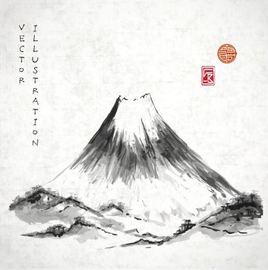Japon tarzı: Fujiyama dağ