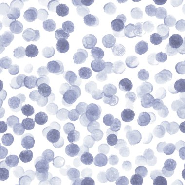 suluboya arka plan çizilmiş mavi noktalı