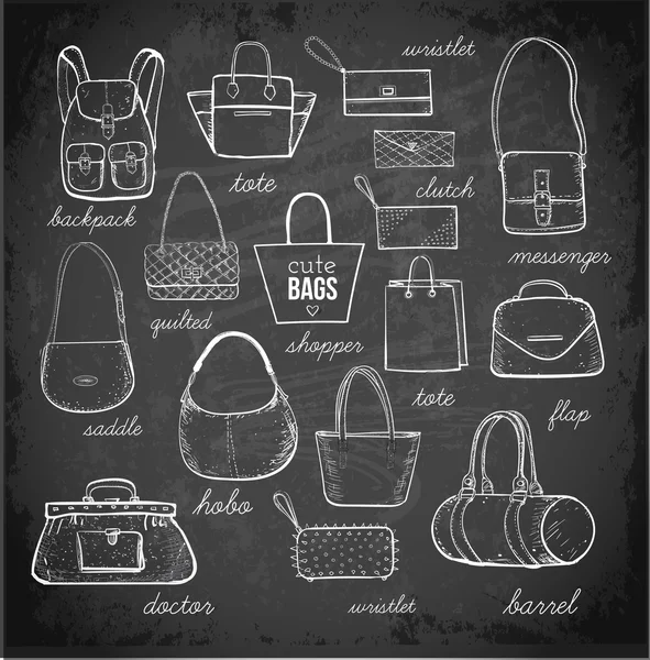 Set of Duffel bag, flat sketch fashion illustration drawing template  mock-up, Sports duffle bag cad drawing, barrel bag flat sketch vector.  Stock Vector | Adobe Stock