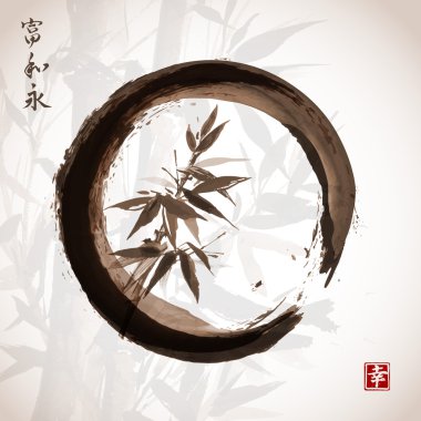 Bambu siyah enso daire