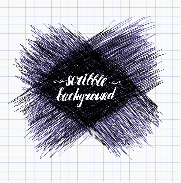 Scribble paper achtergrond — Stockvector