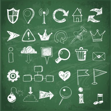 robot resmi web tasarım simgeler