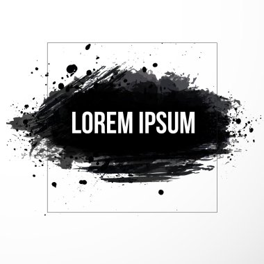 Siyah grunge noktalar