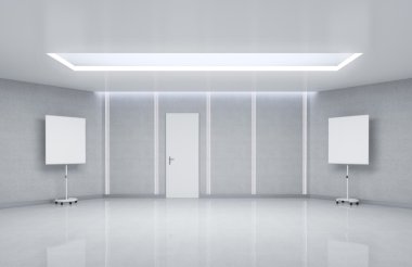 Boş Toplantı Salonu. illüstrasyon.