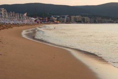 Arka plandaki kentler Karadeniz, sahil ve kıyı şeridi