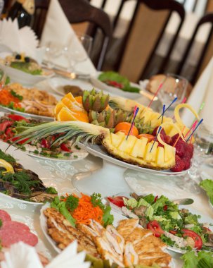 Ziyafet şenlikli gıda