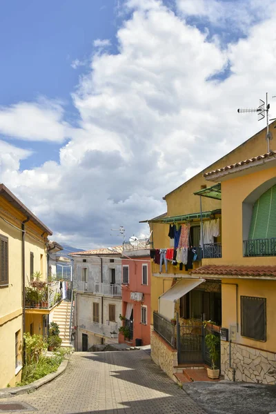 Talya Nın Calabria Bölgesinde Bir Ortaçağ Köyü Olan Santa Maria — Stok fotoğraf