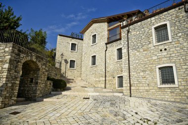 San Marco dei Cavoti 'de dar bir sokak, İtalya' nın Campania bölgesinde bir ortaçağ köyü..