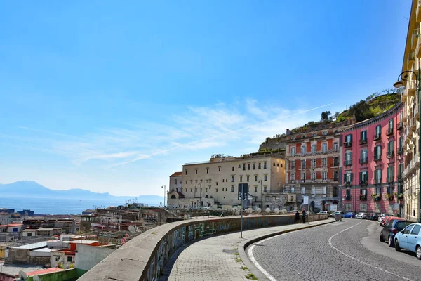 Vue Panoramique Naples Ville Italienne — Photo