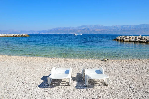 Image Côte Brac Une Île Croatie Dans Mer Adriatique — Photo