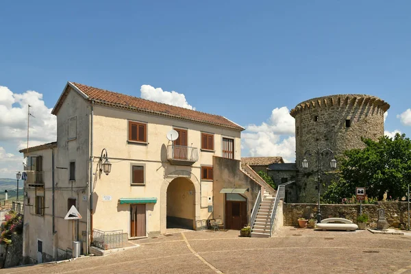 Ruvo Del Monte Itálie Června2021 Charakteristický Dům Středověké Vesnici Regionu — Stock fotografie