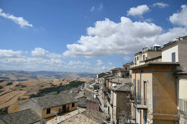 Village Médiéval Sant Agata Puglia Italie — Photo