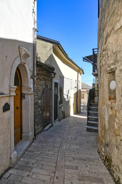 Vicolo Tra Case Torrecuso Centro Storico Provincia Benevento — Foto Stock