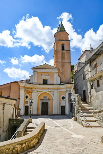 Une Église Torrecuso Une Vieille Ville Dans Province Bénévent Italie — Photo