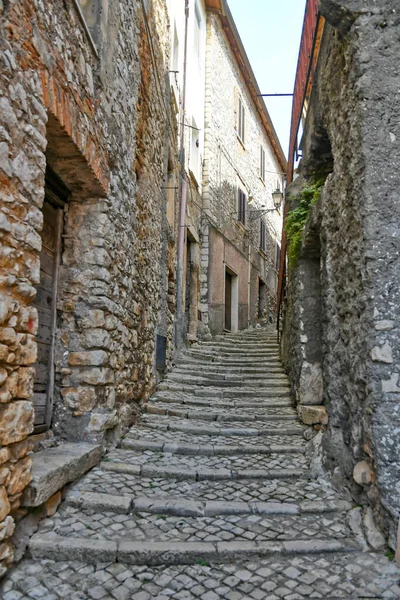 Maenza Talya Temmuz 2021 Lazio Bölgesinde Bir Ortaçağ Kasabasının Tarihi — Stok fotoğraf