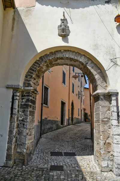 Maenza Talya Temmuz 2021 Lazio Bölgesinde Bir Ortaçağ Kasabasının Tarihi — Stok fotoğraf