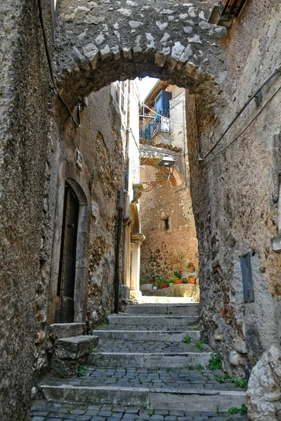 Carpineto Italië Juli 2021 Een Straat Het Historische Centrum Van — Stockfoto