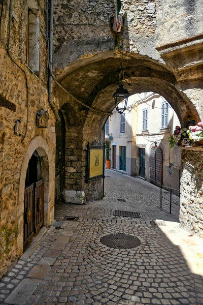 Carpineto Talya Temmuz 2021 Lazio Bölgesinde Bir Ortaçağ Kasabasının Tarihi — Stok fotoğraf