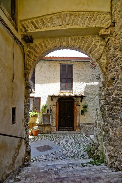 Carpineto Italia Luglio 2021 Una Strada Nel Centro Storico Una — Foto Stock