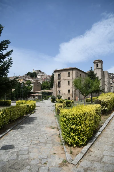 Het Oude Klooster San Giovanni Fiore Een Middeleeuws Dorp Provincie — Stockfoto