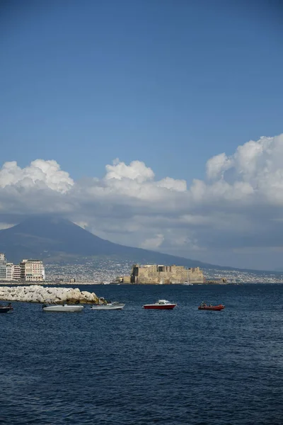 View Bay Naples Belvedere Road Italy — Stock Photo, Image