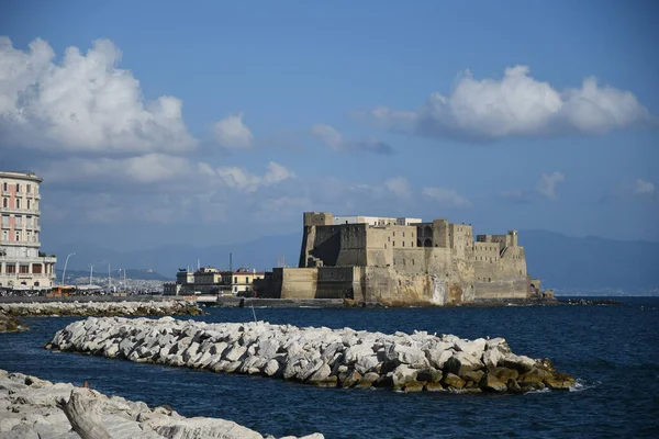 Talya Belvedere Yolundan Napoli Körfezi Manzarası — Stok fotoğraf