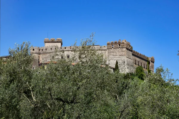 Панорама Сермонета Старого Города Регионе Лацио Италия — стоковое фото