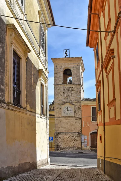 Ulice Středověkého Města San Donato Alvito Regionu Lazio Itálie — Stock fotografie