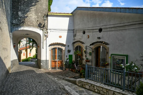 Narrow Street Contursi Old Town Province Salerno Italy — Stock Photo, Image