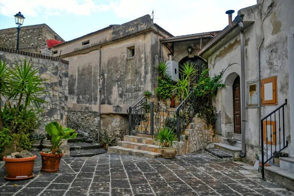 Una Stradina Contursi Centro Storico Provincia Salerno — Foto Stock