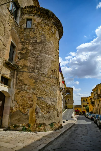 Narrow Street Lavello Old Town Basilicata Region Italy — Stock Photo, Image