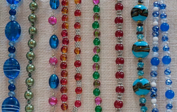 Φορεσιά κοσμήματα χάντρες από κοντά — Φωτογραφία Αρχείου